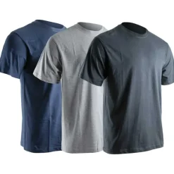 Lot 3 T-shirts (gris-bleu-noir) taille 3 à 3XL*LMA Hot