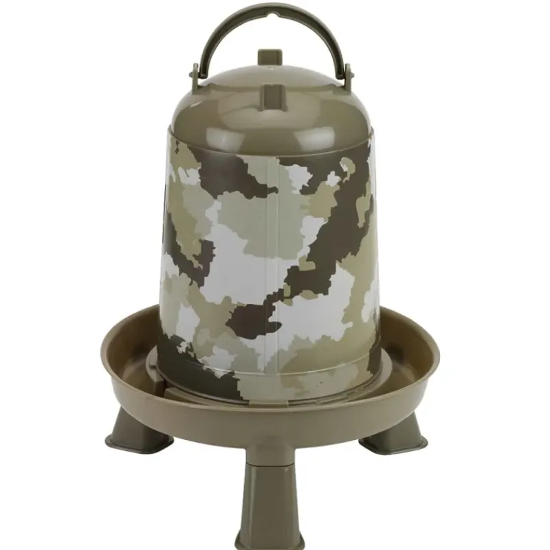 Lot de 5 Abreuvoirs camo Ø 23 cm 22.5cm h 5 L*GAUN Hot
