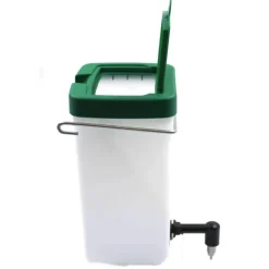 Lot de 10 Abreuvoirs lapins pipette PVC 1L fixation cage*Olba Online