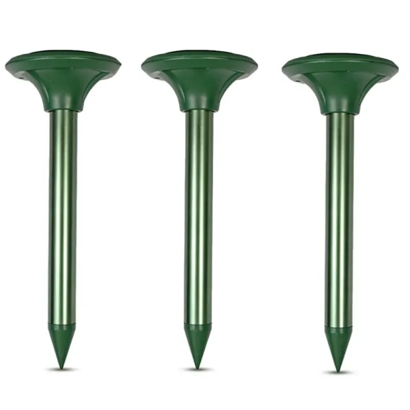 Lot de 3 anti-taupes solaires à ultra-sons Protection 1200 m²* Online