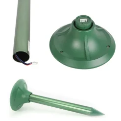 Lot de 3 anti-taupes solaires à ultra-sons Protection 1200 m²* Online