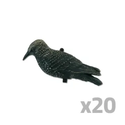 Lot de 20 Appelants étourneau en plastique réaliste* Outlet