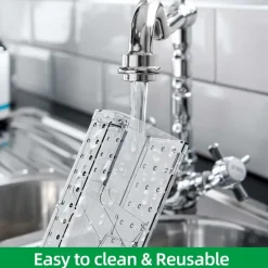 Lot de 2 cages à souris en plastique résistantes avec aération*