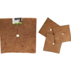 Lot de 3 Carrés de paillage fibre coco 38 cm* Discount