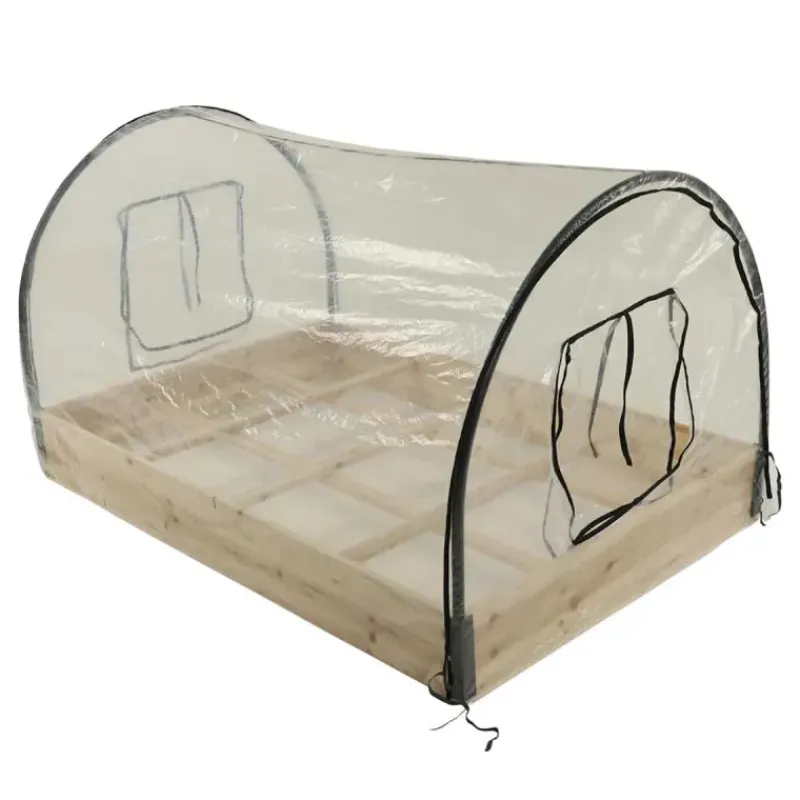 Lot de 3 carrés potager en bois de sapin* Outlet