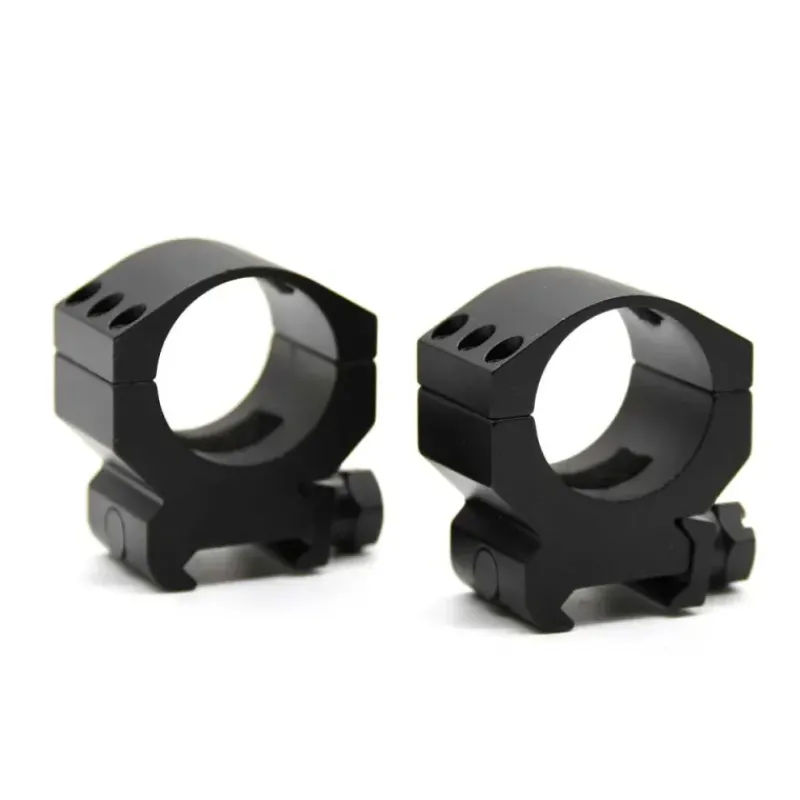 Lot de 2 colliers montage 30 mm 6 vis acier pour calibres puissants*