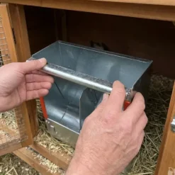 Lot de 10 Mangeoires lapins trémie 2 compartiments* Sale