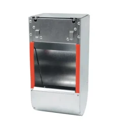 Lot de 10 Mangeoires trémie acier galva 1 compartiment* Online