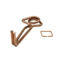 Lot de 10 pièges à taupes Putange traditionnels en acier cuivré + pince* Discount