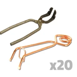 Lot de 20 pièges à taupes Putange + pince de pose* Best