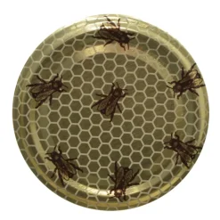 Lot de 20 pots en verre 250 g avec couvercles pour miel* New