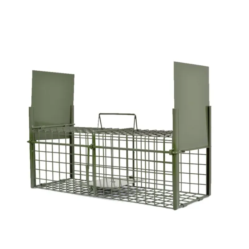 Lot de 3 Ratières de passage galvanisée 50 x 18 x 18 cm* Best