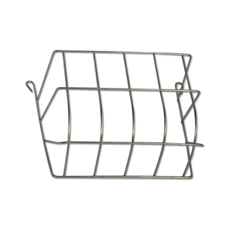 Lot de 10 râteliers à foin lapins acier 20 cm*Olba Online