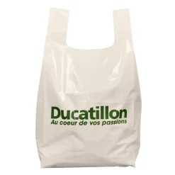 Lot de 50 Sacs de venaison plastique bretelles 34 x 73 cm*Ducatillon Hot