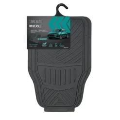 Lot de 4 Tapis de Voiture Olsen en PVC Découpable - Protection Avant & Arrière* Online