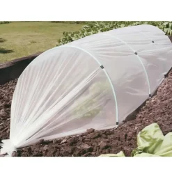 Lot de 4 Voiles de croissance semi-transparent 2,5x10m pour protection des cultures* New