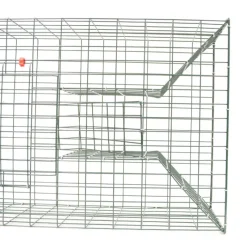 Lots de 5 nasses à rats musqués 2 entrées 100 X16 X 34 cm* Hot