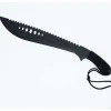 Machette Jungle lame acier inox 420 noire 36cm + étui nylon* Online