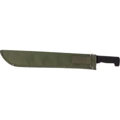 Machette lame acier inox haute qualité 43cm ép 2mm + étui toile* Discount