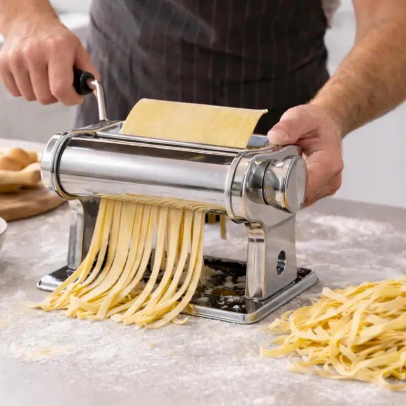 Machine à pâtes acier inoxydable 430 - 9 réglages 1-3mm*