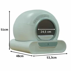 Maison de toilette automatique chat 48 x 53 x 51cm* Discount