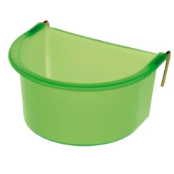 Mangeoire - abreuvoir à crochets plastique 300 ml*Olba New