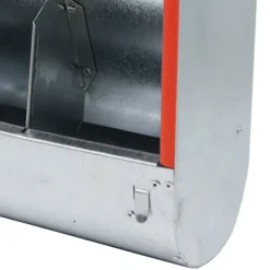 Mangeoire à trémie 2 compartiments 24,5 x 10,5 x 20*