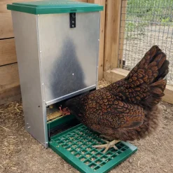 Mangeoire à trémie anti nuisibles Feedomatic 12kg*Olba New