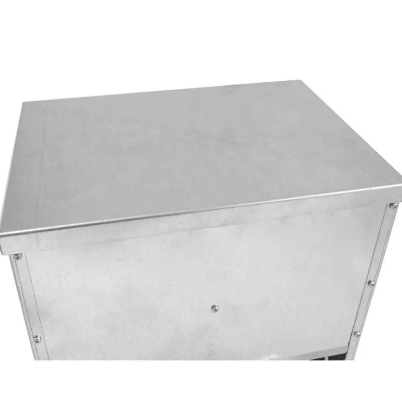 Mangeoire à trémie anti-nuisible tôle galvanisée 23 kg*River Systems Sale