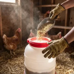 Mangeoire anti-gaspillage sur pieds 30 kg – Grande capacité*GAUN Best