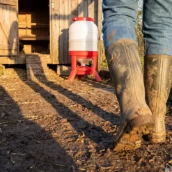 Mangeoire anti-gaspillage sur pieds 30 kg – Grande capacité*GAUN Best