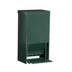 Mangeoire anti-nuisible 12 kg thermolaquée vert* New