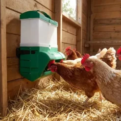 Mangeoire BEC anti-gaspillage 10 Kg fixation grillage et murale* Hot