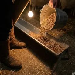 Mangeoire linéaire galvanisée moutons brebis chèvres* Hot