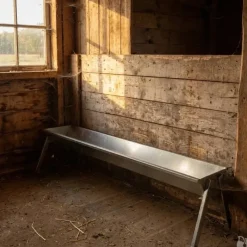 Mangeoire linéaire galvanisée moutons brebis chèvres* Hot