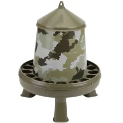 Mangeoire sur pieds surélevés 4 kg camo Ø 33cm H 37,5cm à l'unité*GAUN