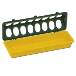 Mangeoire volaille plastique à trous 30cm*Olba Sale