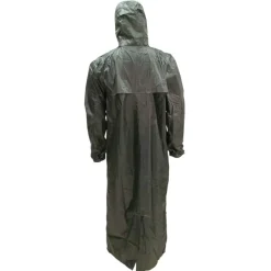 Manteau à capuche coupe vent imperméable polyester kaki S à 3XL*LMA