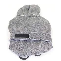 Manteau Grisa gris pour chien – Doudoune chaude et ajustable* Clearance