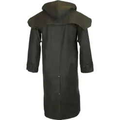 Manteau long Walker and Hawkes Waxstock Vert*Walker & Hawkes Hot