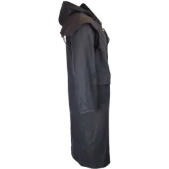 Manteau long Walker and Hawkes Waxstock navy de M à 3XL*Walker & Hawkes Hot