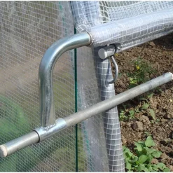 Mini serre de jardin avec aération Largeur 3.70 m*Les Serres Tonneau Sale