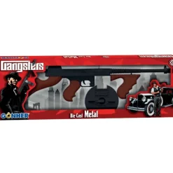 Mitraillette Gangster Enfant Métal Crosse Bois Style 1930* Discount
