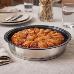 Moule à tarte tatin 24 cm en métal antiadhésif*Baumalu Discount