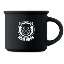 Mug 300ml Noir logo 3*Keiler Hunter New