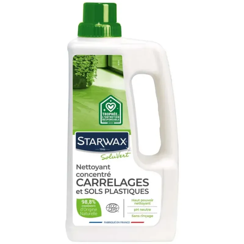 Nettoyant concentré carrelage sols 1L*Starwax Clearance