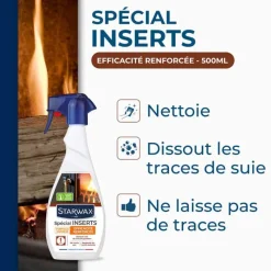 Nettoyant Express Insert Poêle et Cheminée - 500ml*Starwax Clearance