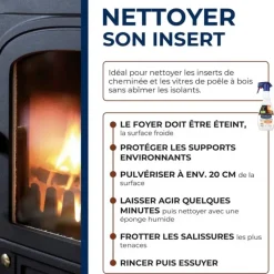 Nettoyant Express Insert Poêle et Cheminée - 500ml*Starwax Clearance