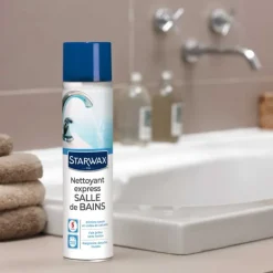 Nettoyant Express Salle de Bain Mousse Anti-Tartre 600ml*Starwax Hot