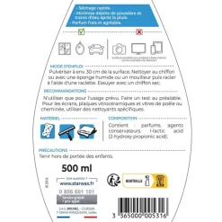 Nettoyant Spécial Vitres et Miroirs Dégraissant 500ml*Starwax Hot